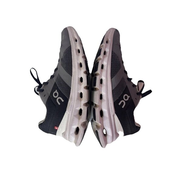 On Cloudrunner Shoes Sneakers Eclipse Black Womens 5 - Youth 3.5 Running Walking - Picture 3 of 10